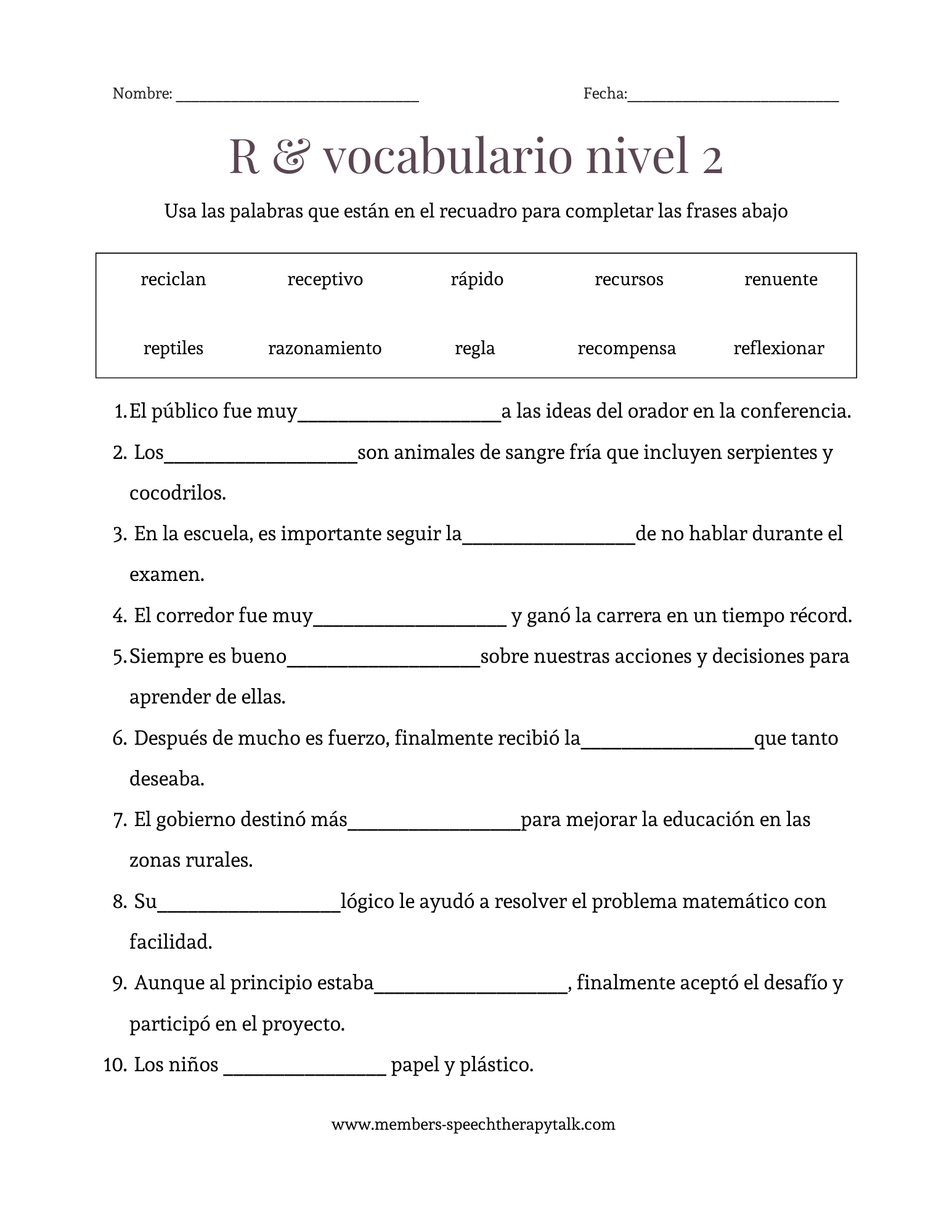 Asi Se Dice 2 Grammar Worksheets