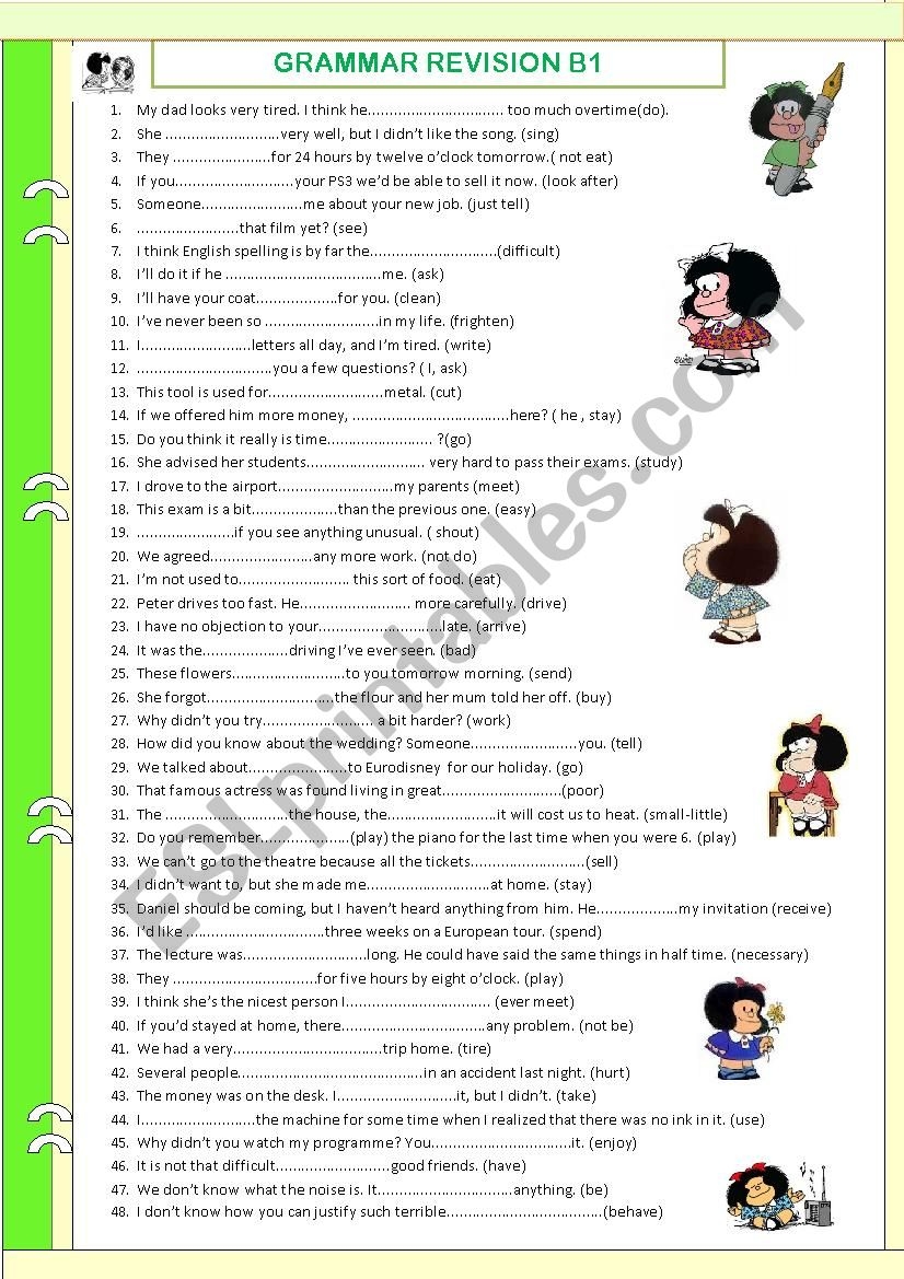 Mixed Grammar Review Worksheets Pdf Mixed Grammar Review Worksheets Pdf