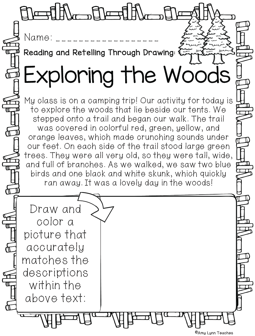 Second Grade Camping Themed Worksheets 100 Standards Aligned Printables Made By Teachers