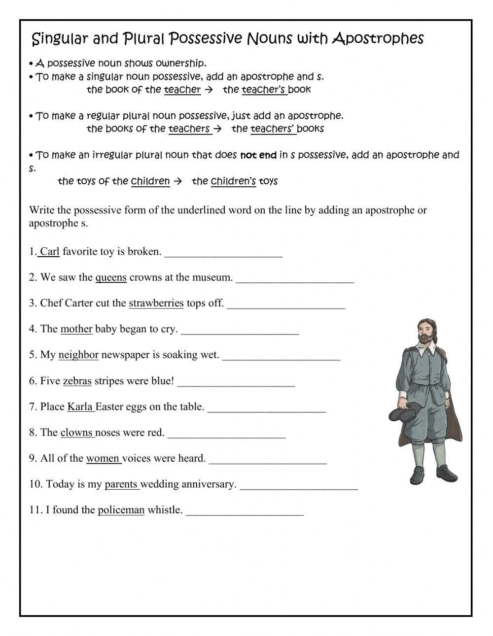 Singular And Pl Free Interactive Worksheets 553026