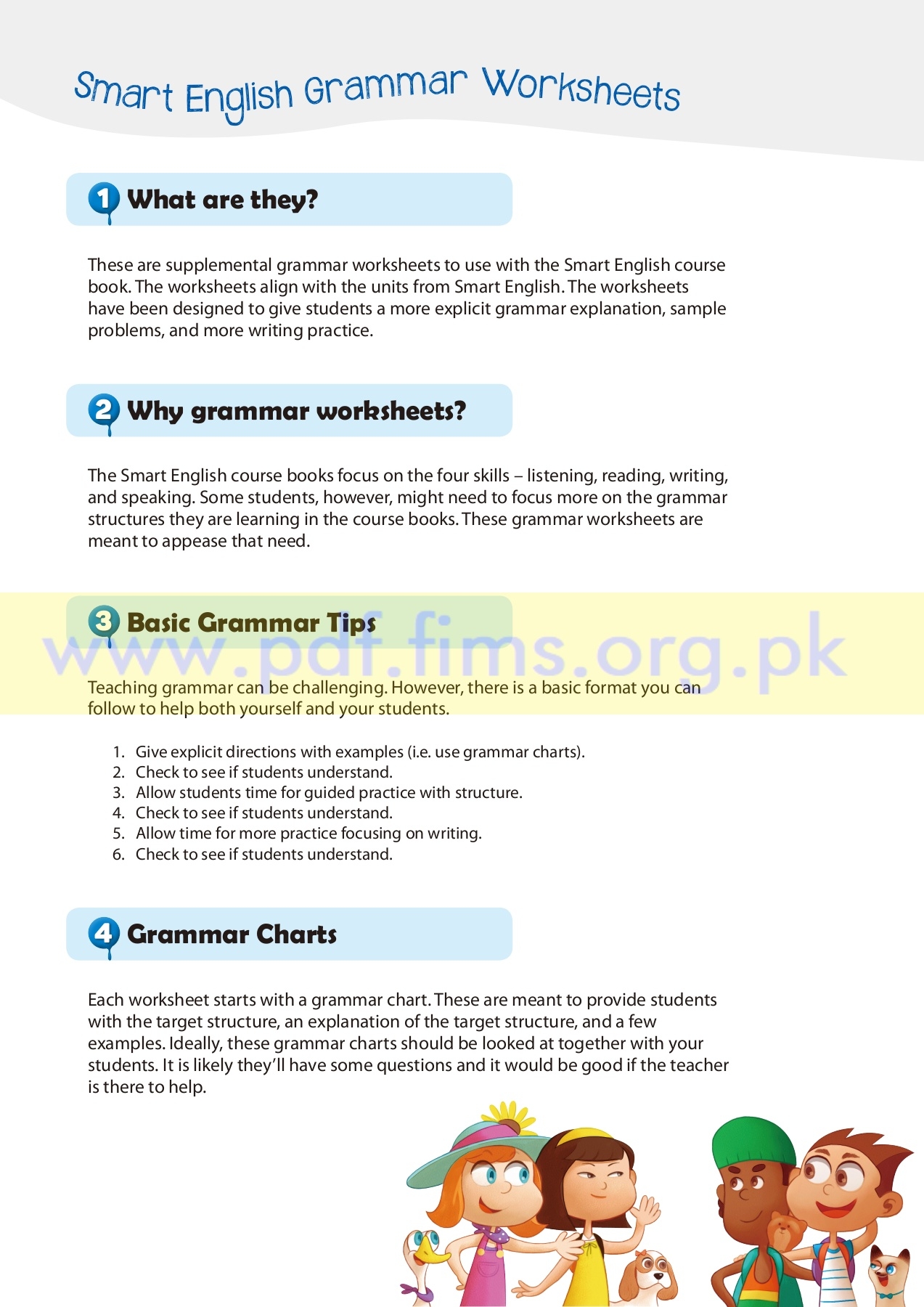 Teaching English Grammar Worksheets
