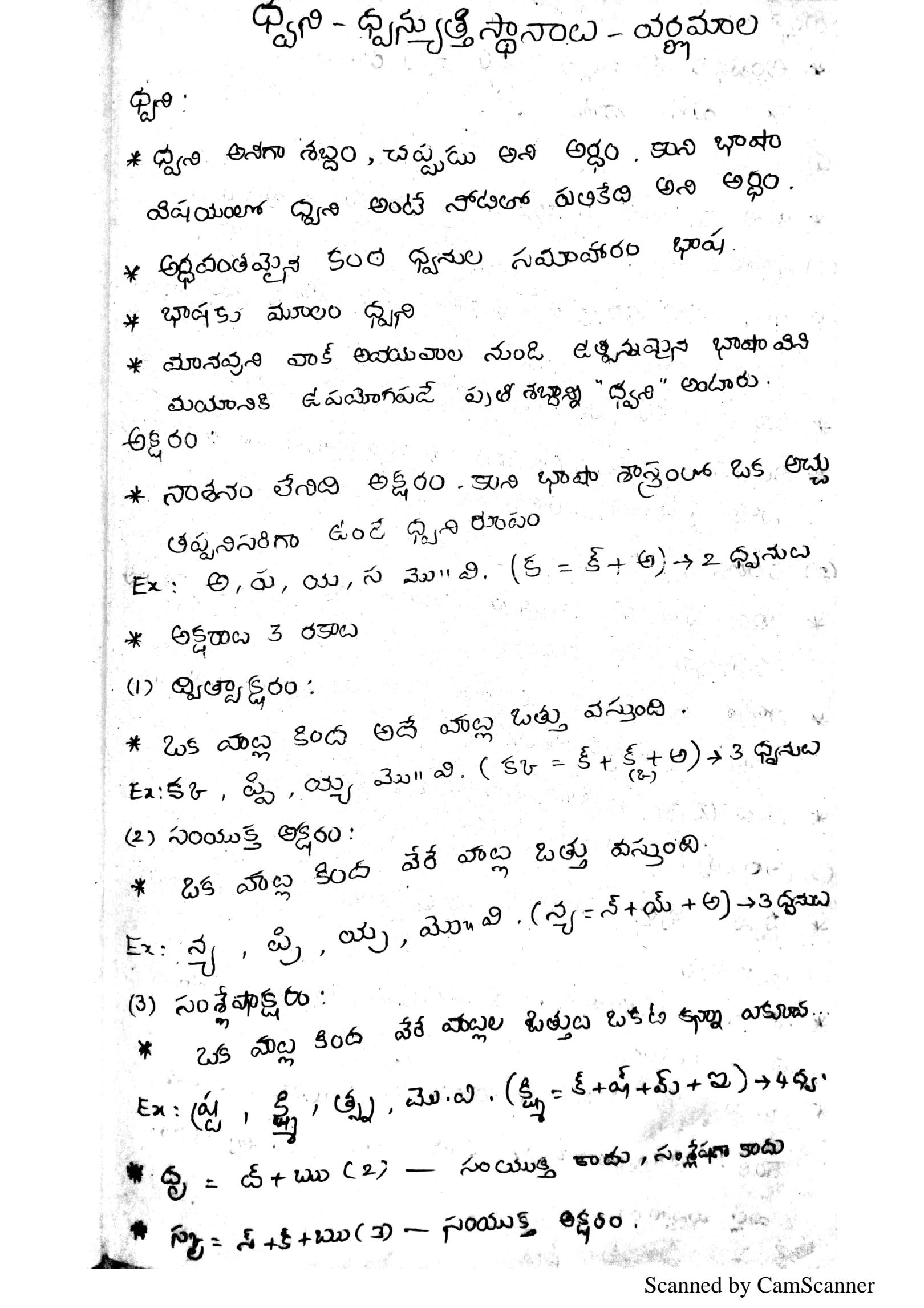 SOLUTION Telugu Grammar Studypool
