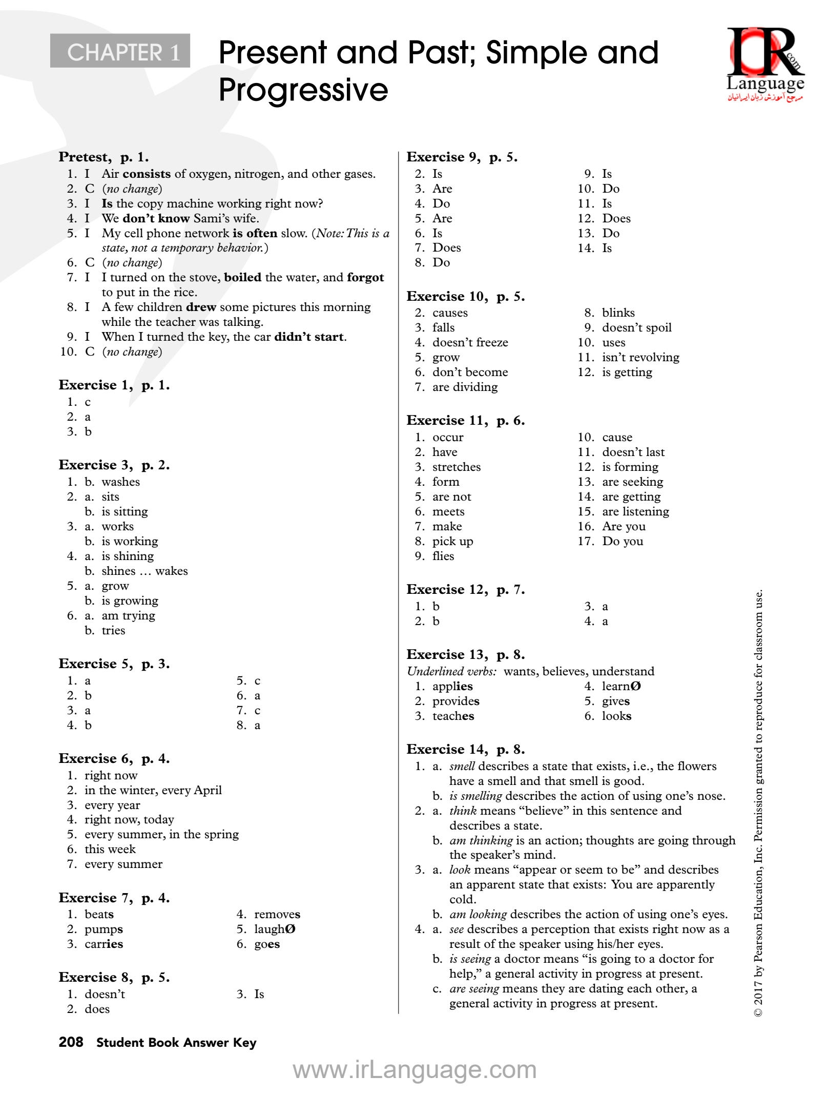 Betty Azar Grammar Worksheets