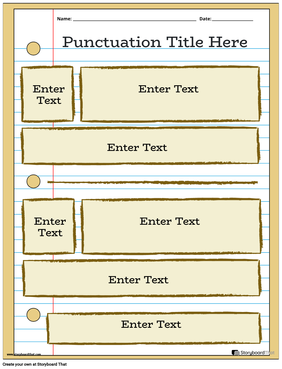 Storyboard That Free Punctuation Worksheets U0026 Activities Storyboard That Free Punctuation Worksheets U0026 Activities