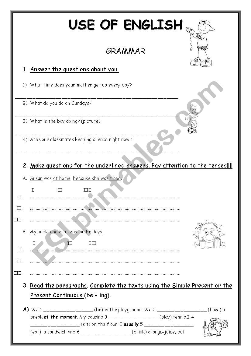 The Esl Library Grammar Practice Worksheets With Answers You Ve The Esl Library Grammar Practice Worksheets With Answers You Ve