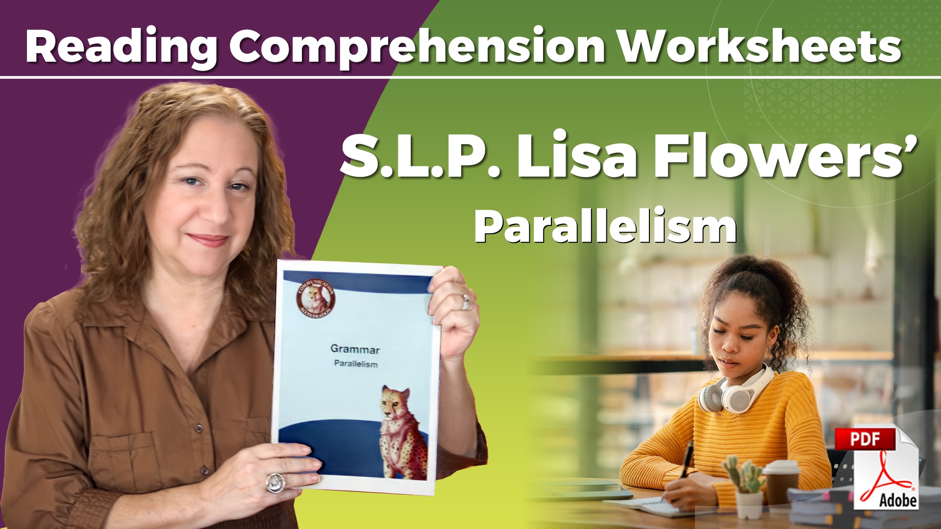 Watch S L P Lisa Flowers Explain Her Parallelism Worksheet In PDF 52 Lessons For 52 Weeks Watch S L P Lisa Flowers Explain Her Parallelism Worksheet In PDF 52 Lessons For 52 Weeks