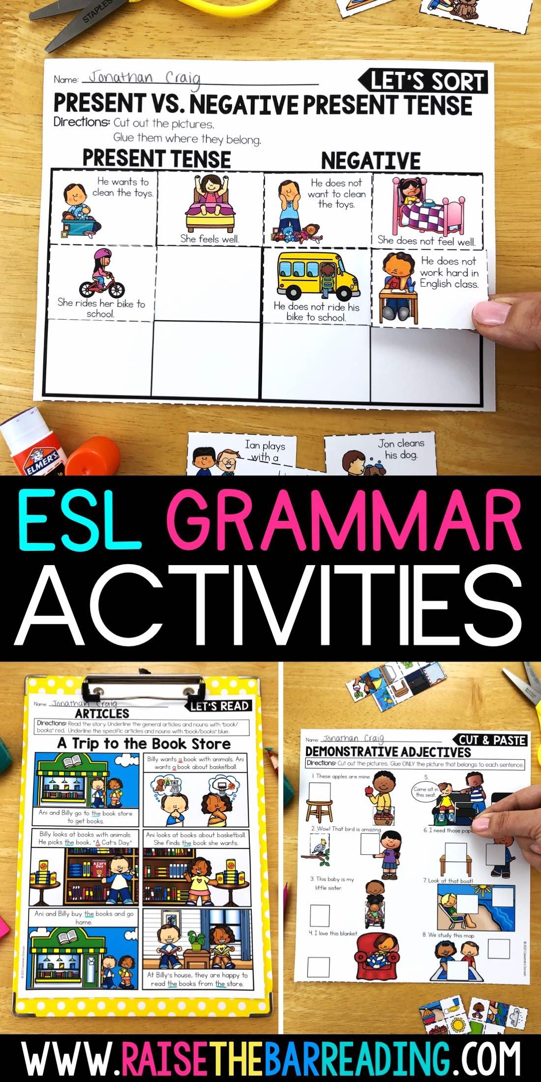 Esl Grammar Worksheets Pdf Esl Grammar Worksheets Pdf