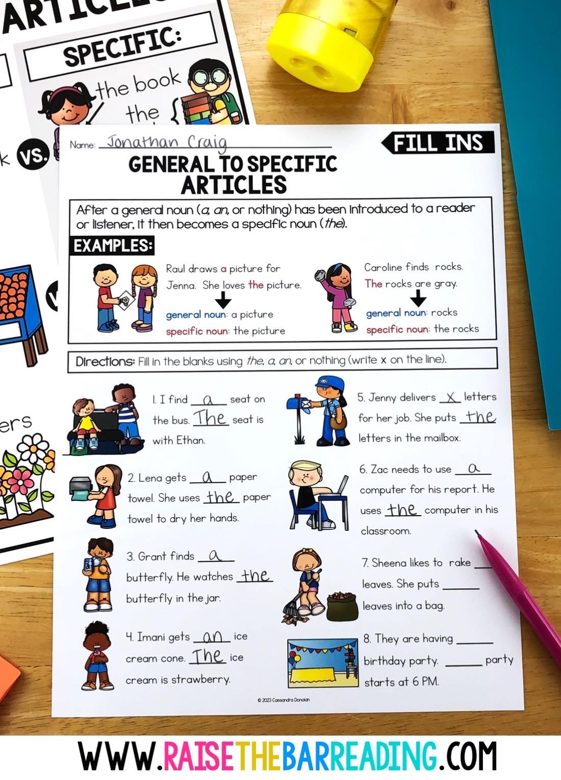 What To Look For In ESL Grammar Worksheets And Activities For Newcomers And Beginning ELs Raise The Bar Reading
