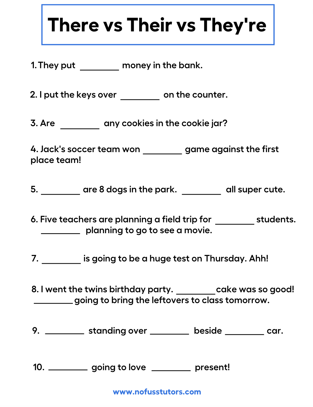 Grammar Worksheets Middle School Grammar Worksheets Middle School