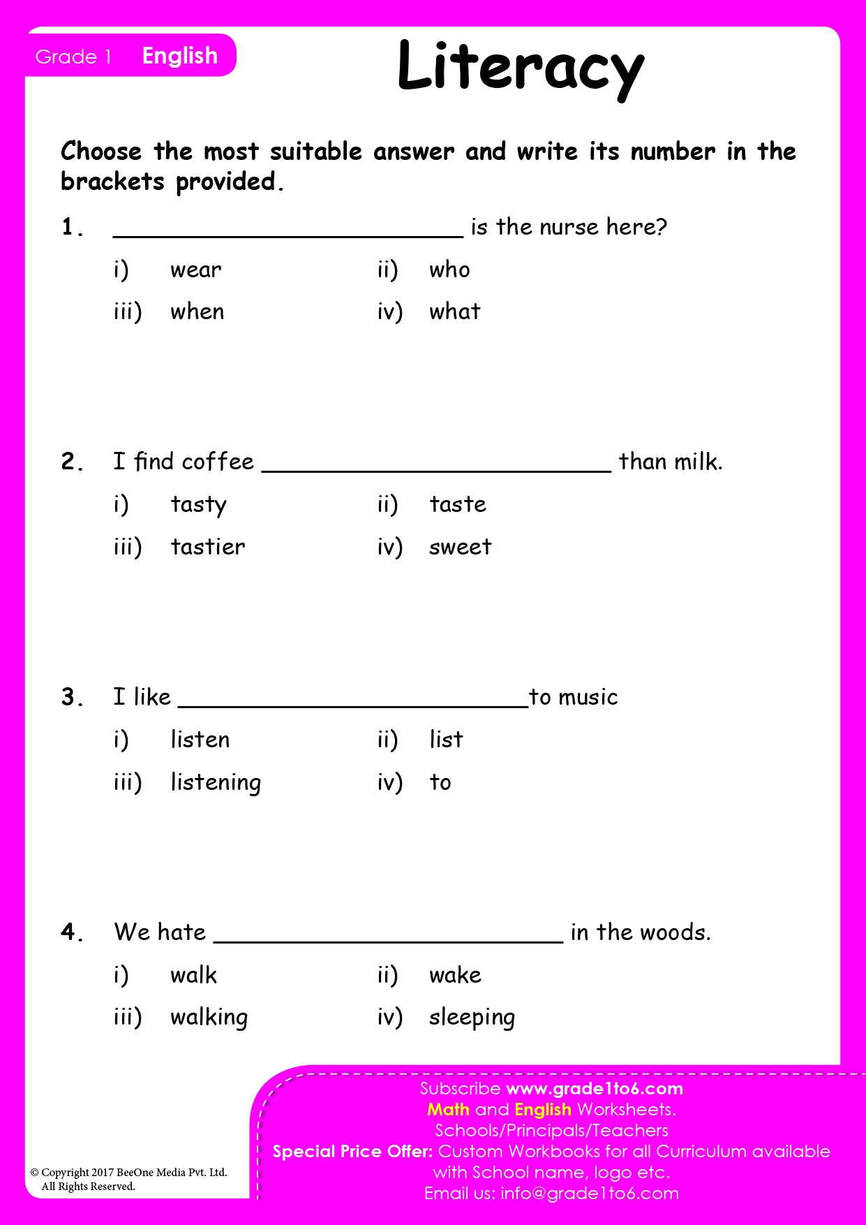 Www grade1to6 On X Literacy Worksheet FREE Math English Worksheets On Https t co CljkGA3gX4 Subscribe To Https t co CljkGA3gX4 For Just Rs 2000 A Year 25 Year And Access 7500 Plus Worksheets For CBSE NCERT 