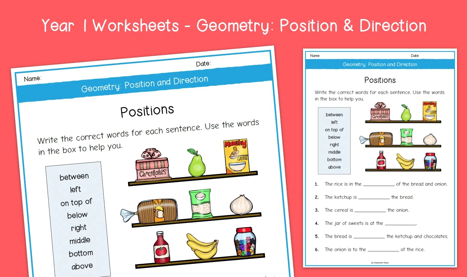 Grammar Andposition Worksheets Grammar Andposition Worksheets