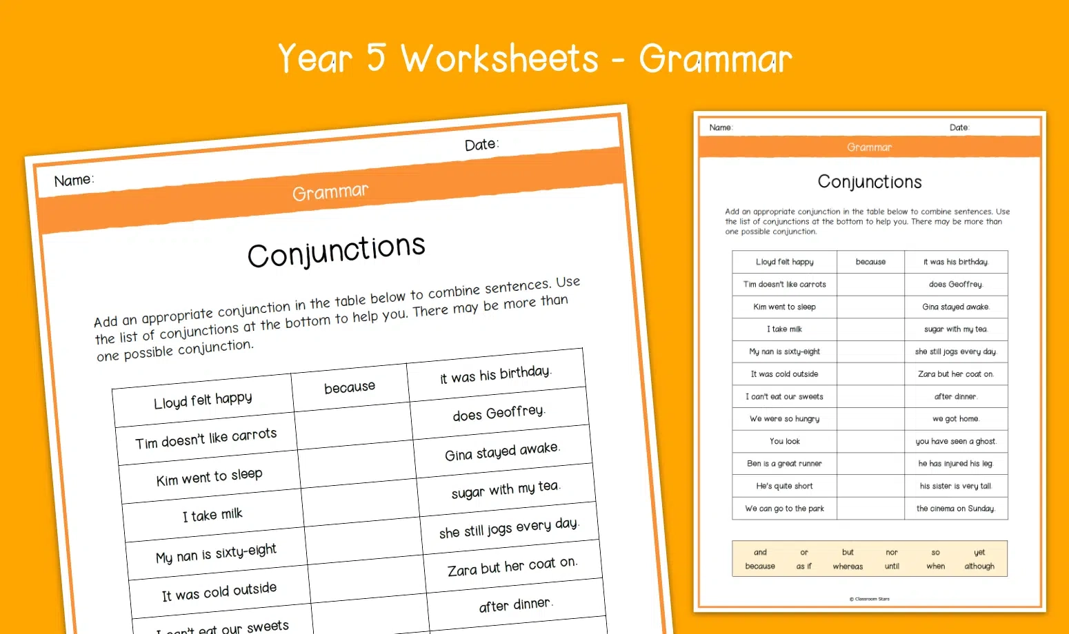 Year 5 Grammar Worksheets Year 5 Grammar Worksheets